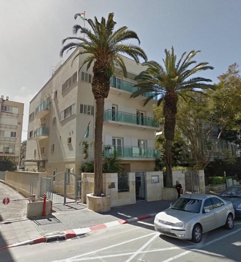 Hungary bác tin chuyển đại sứ quán đến Jerusalem. Nguồn: Google Street view)