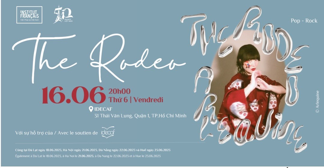 Đêm nhạc Pop Rock duy nhất tại TP Hồ Chí Minh của ca sỹ người Pháp gốc Việt Dorothée Hannequin