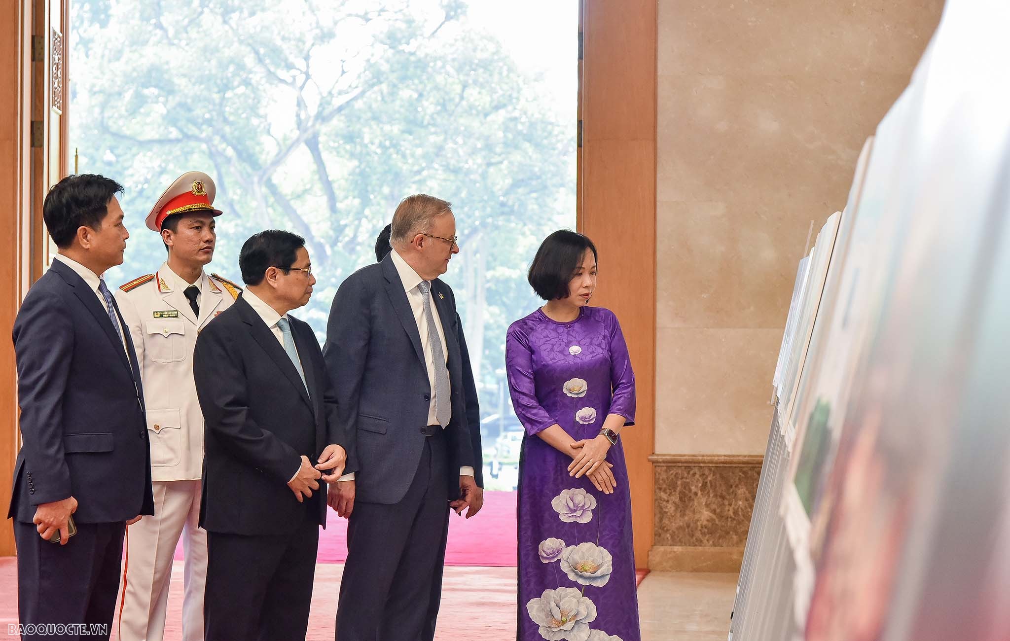 Lễ đón chính thức Thủ tướng Australia Anthony Albanese tại Phủ Chủ tịch