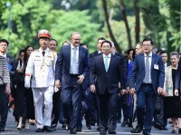 Lễ đón chính thức Thủ tướng Australia Anthony Albanese tại Phủ Chủ tịch