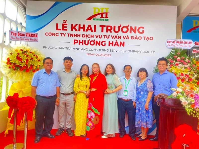Khai trương Công ty TNHH Tư vấn và Đào tạo Phương Hàn tại TP Cần Thơ