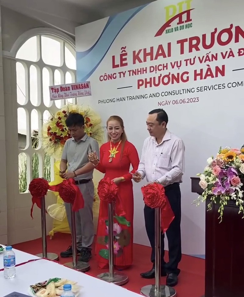 Khai trương Công ty TNHH Tư vấn và Đào tạo Phương Hàn tại TP Cần Thơ