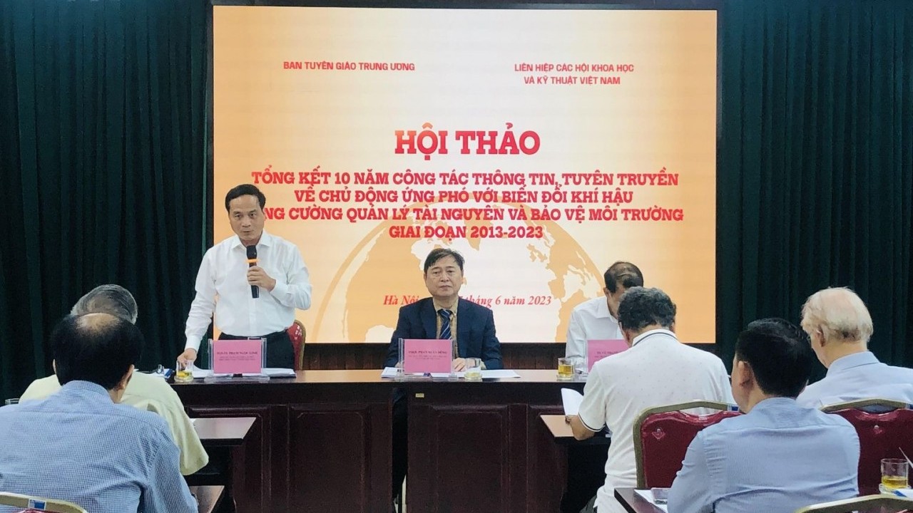 thach thuc moi ve ung pho voi bien doi khi hau va bao ve moi truong