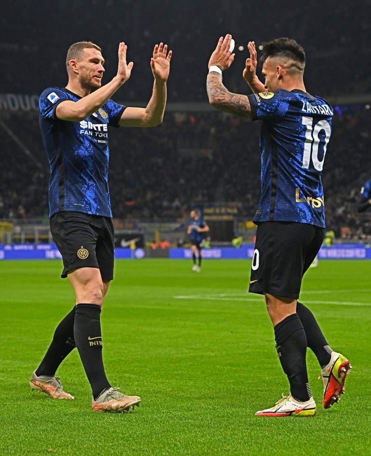 Cặp đôi tiền đạo được kỳ vọng của Inter (Nguồn: Super Sport)