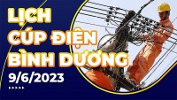 Lịch cúp điện Bình Dương hôm nay ngày 9/6/2023
