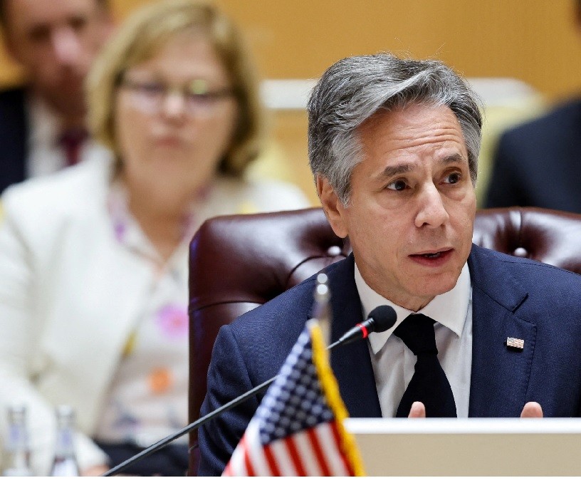 Mỹ nỗ lực vì đồng minh Israel 'kiến tạo' hòa bình ở Trung Đông, Saudi Arabia nhắc ngay đến Palestine. (Nguồn: Teller Report) Mỹ nỗ lực vì đồng minh Israel 'kiến tạo' hòa bình ở Trung Đông, Saudi Arabia nhắc ngay đến Palestine. (Nguồn: Teller Report)