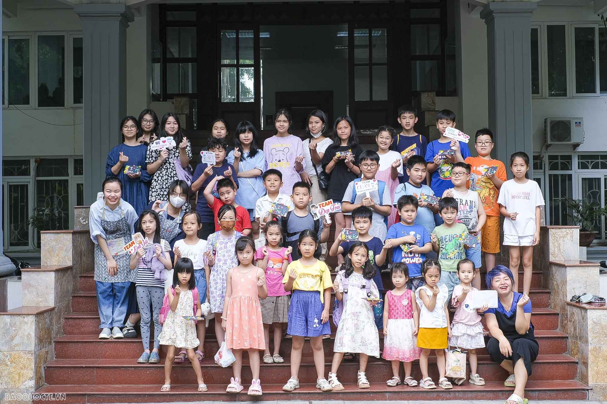 'Mùa Hè vui 2023' cùng con em cán bộ, nhân viên Học viện Ngoại giao