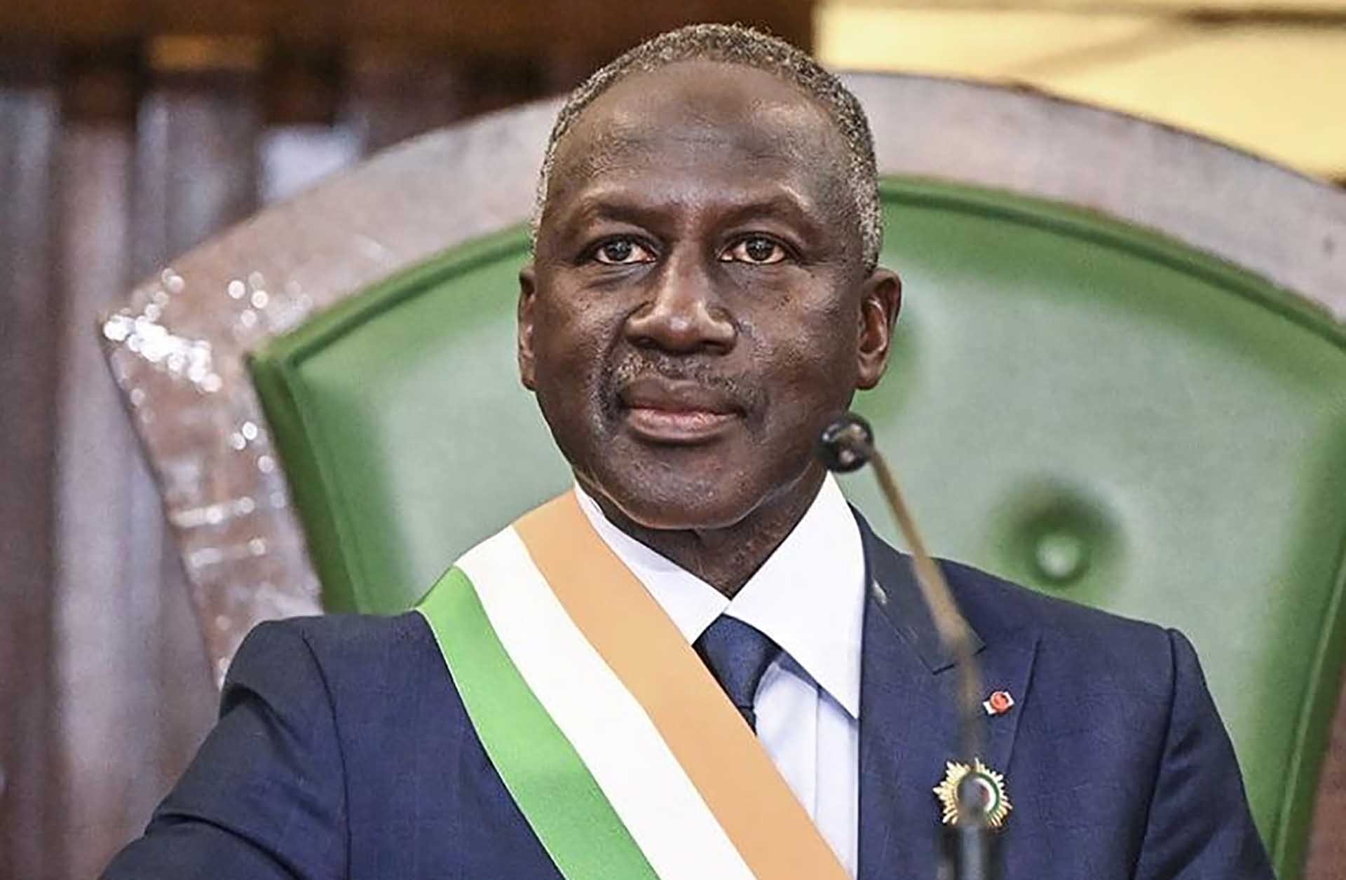 Chủ tịch Quốc hội Bờ Biển Ngà Adama Bictogo. (Nguồn: Africa Press) Chủ tịch Quốc hội Bờ Biển Ngà Adama Bictogo. (Nguồn: Africa Press)