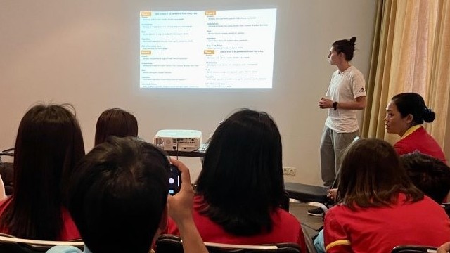 world cup nu 2023 chuyen gia the luc va dinh duong dong hanh cung doi tuyen viet nam