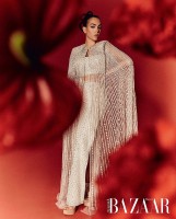 Bạn gái Cristiano Ronaldo chia sẻ quan điểm trong cuộc sống trên tạp chí thời trang Saudi Arabia