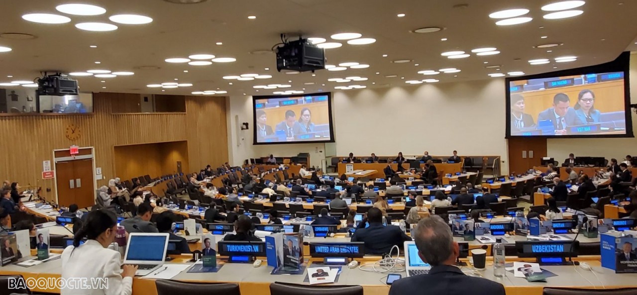 Toàn cảnh Hội nghị các Quốc gia thành viên Công ước Liên hợp quốc về Luật Biển năm 1982.