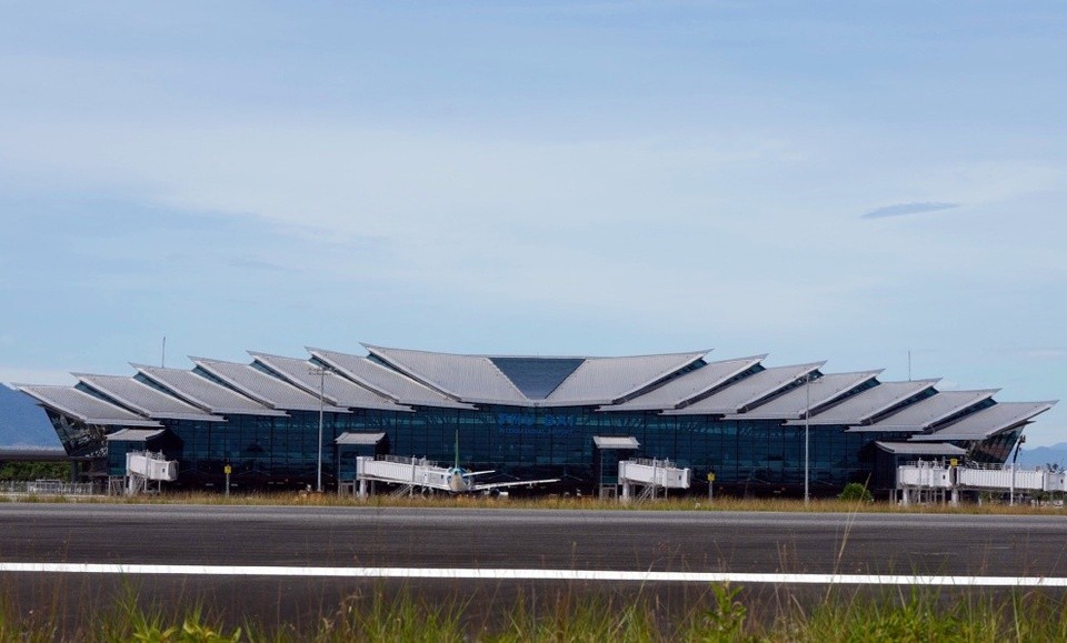 Terminal 2 at Phu Bai international airport inaugurated. (Photo: Zing)