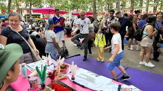 Lễ hội ẩm thực và văn hoá Việt Nam tại Quảng trường Monge, Pháp Ấn tượng lễ hội ẩm thực và văn hoá Việt Nam tại Quảng trường Monge, Pháp