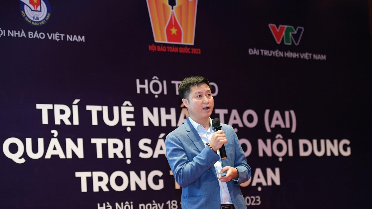 Nhà báo Nguyễn Hoàng Nhật: Các nhà báo hãy sẵn sàng tiếp nhận cái mới, đừng ngại 'cơn sóng kỹ thuật số'