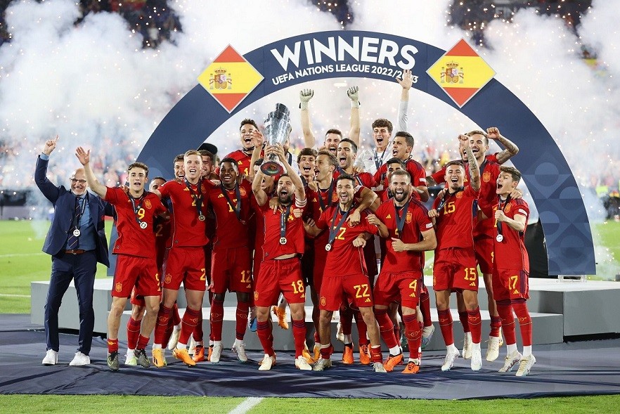 Nations League: Đội tuyển Tây Ban Nha lần đầu lên ngôi vô địch, Hà Lan giành vị trí thứ 3 Nations League: Đội tuyển Tây Ban Nha lần đầu lên ngôi vô địch, Hà Lan giành vị trí thứ 3
