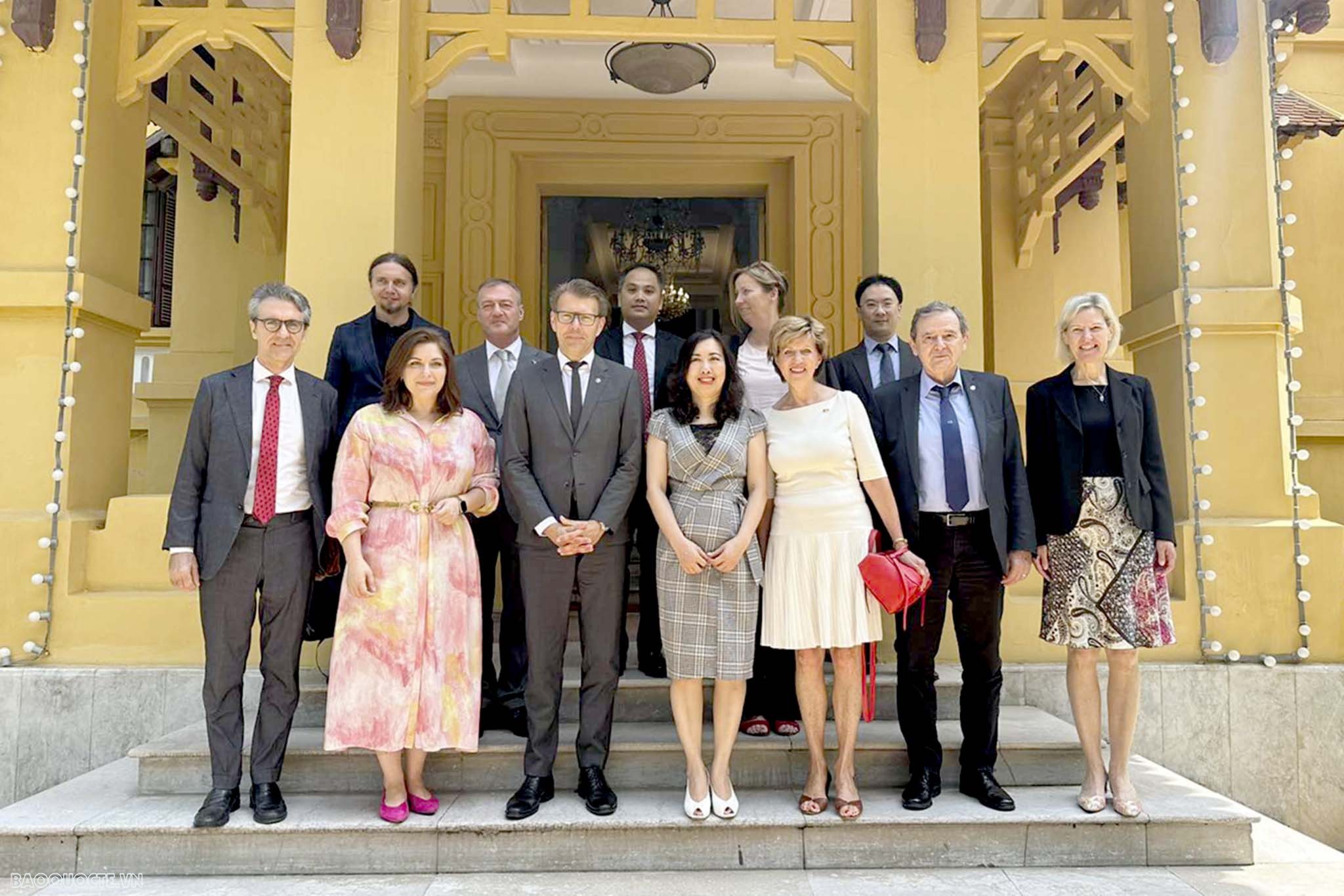 DASE ủng hộ mạnh mẽ tăng cường quan hệ hợp tác giữa Việt Nam và EU