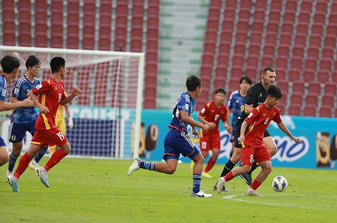 VCK U17 châu Á 2023: U17 Việt Nam thua đậm đội U17 Nhật Bản VCK U17 châu Á 2023: U17 Việt Nam thua đậm đội U17 Nhật Bản