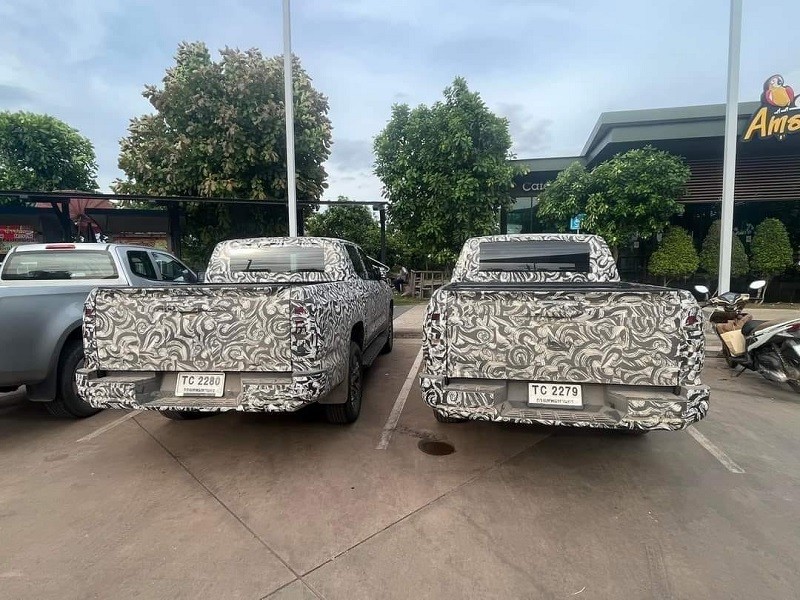 Cận cảnh Mitsubishi Triton thế hệ mới sắp ra mắt tại Thái Lan