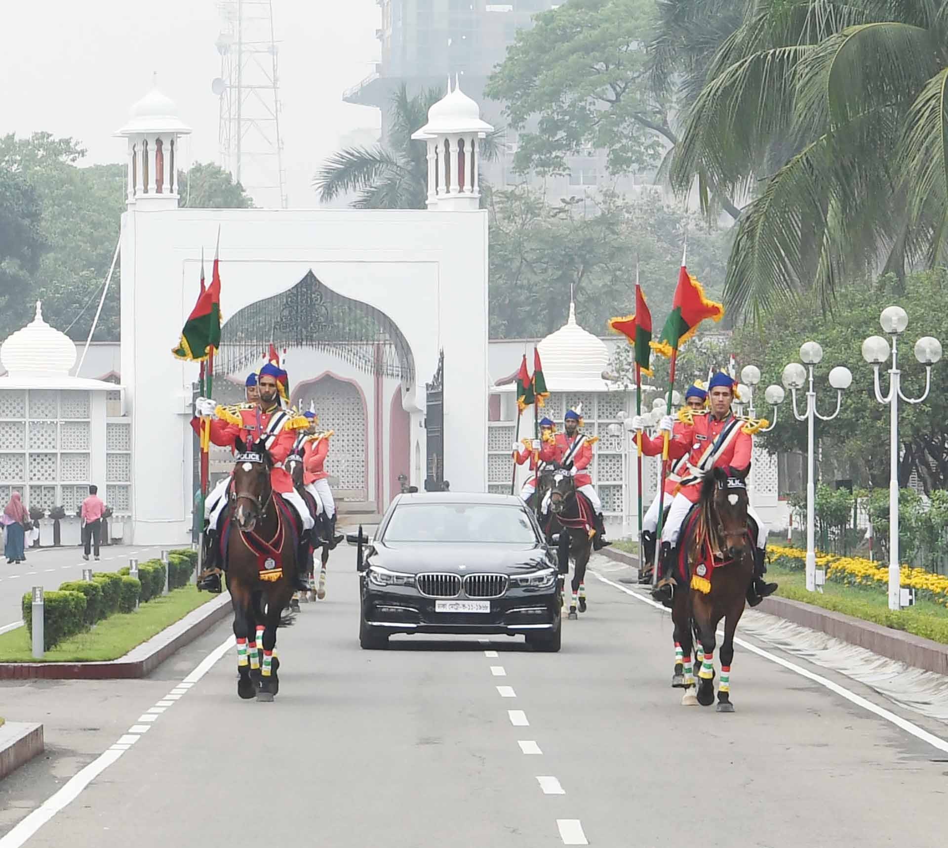 Đại sứ Nguyễn Mạnh Cường trình Thư ủy nhiệm lên Tổng thống Bangladesh