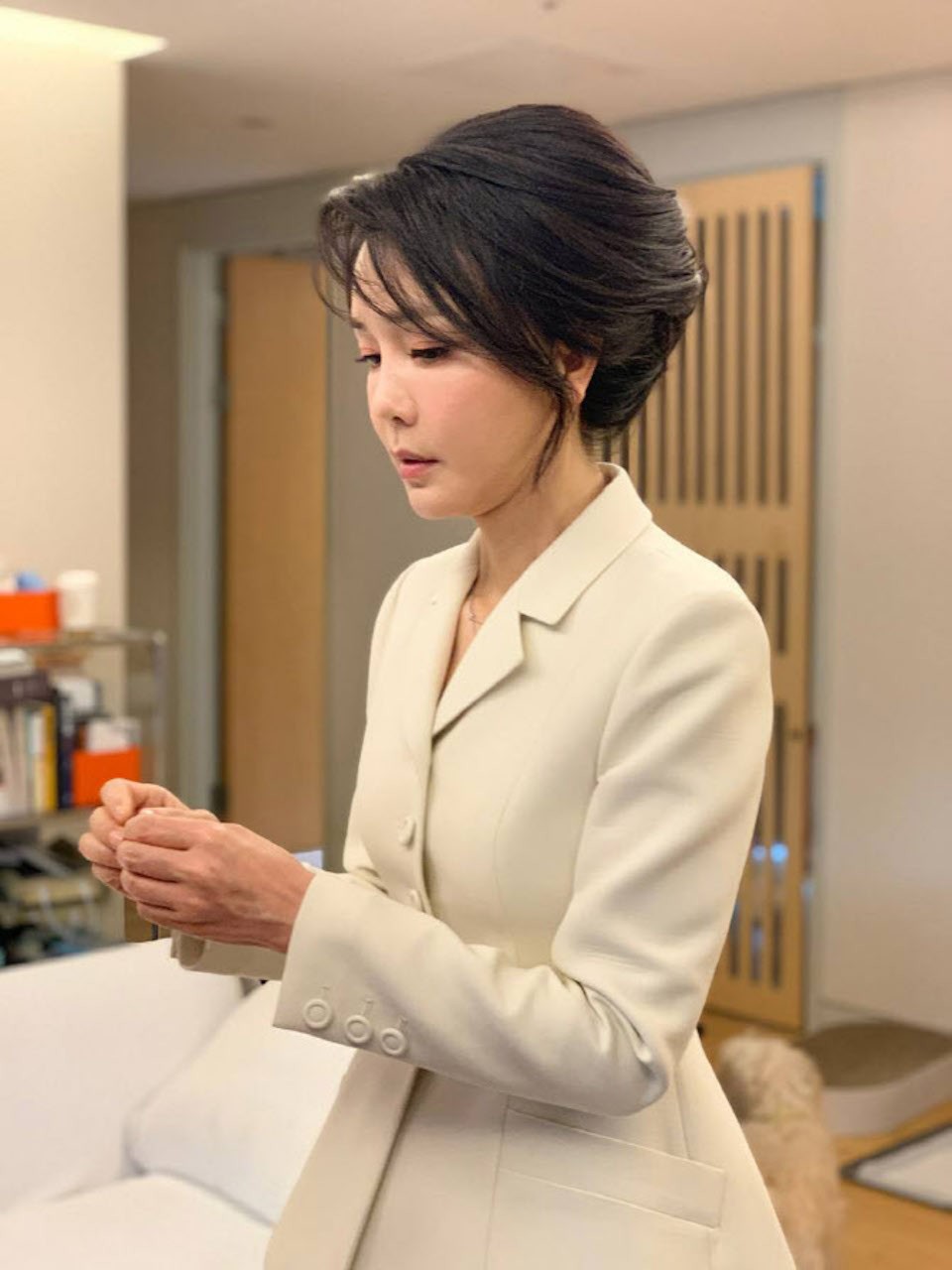 Nhan sắc vợ Tổng thống Hàn Nhan sắc vợ Tổng thống Hàn