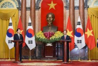 Tổng thống Hàn Quốc kết thúc tốt đẹp chuyến thăm cấp Nhà nước tới Việt Nam