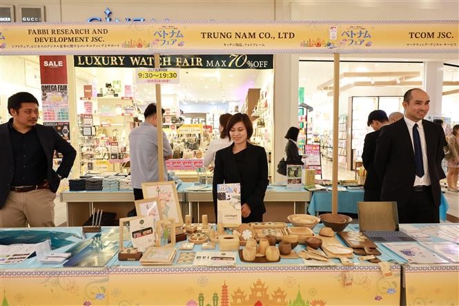 Khai mạc Tuần hàng Việt Nam 2023 tại Nhật Bản nhân dịp 50 năm thiết lập quan hệ ngoại giao hai nước Khai mạc Tuần hàng Việt Nam 2023 tại Nhật Bản nhân dịp 50 năm thiết lập quan hệ ngoại giao hai nước