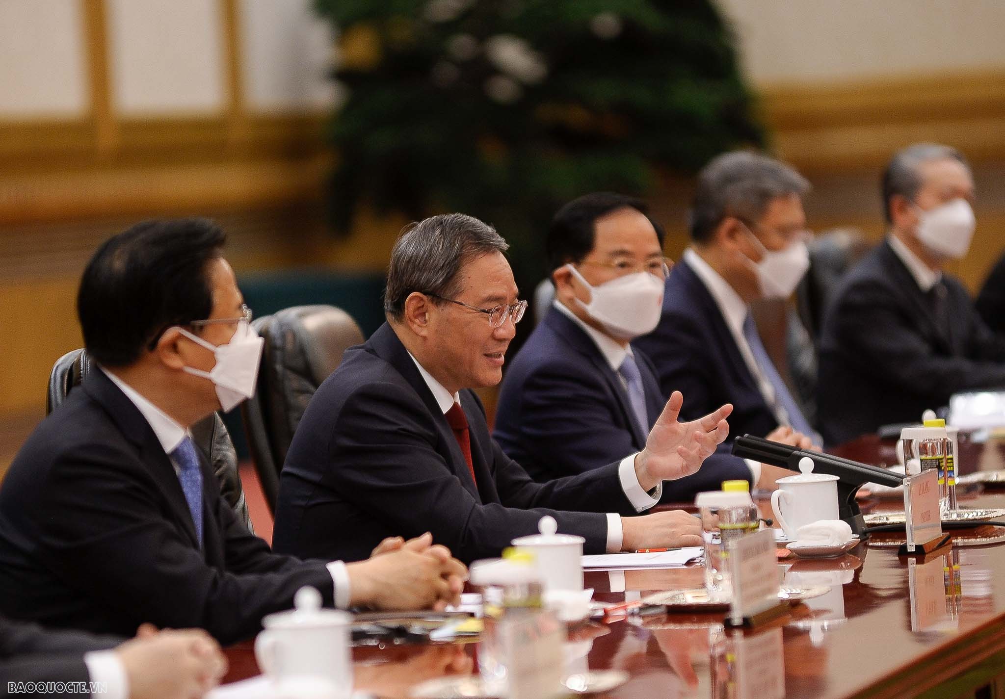 Lễ đón chính thức Thủ tướng Chính phủ Phạm Minh Chính tại Đại lễ đường Nhân dân