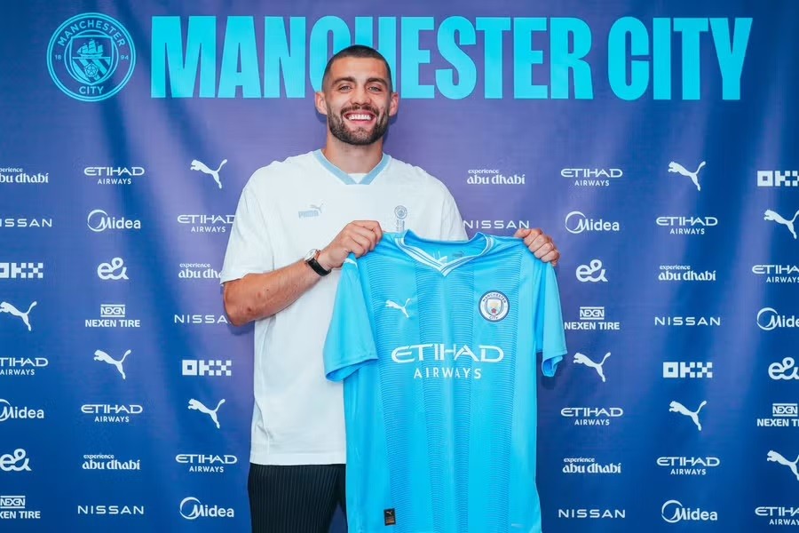 : Man City ký tân binh Mateo Kovacic;