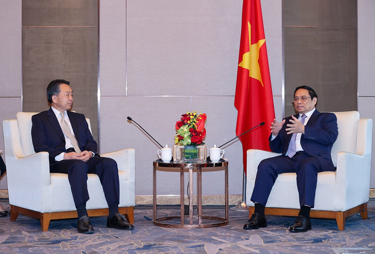 Thủ tướng Phạm Minh Chính tiếp các nhân sĩ hữu nghị Trung Quốc Thủ tướng Phạm Minh Chính tiếp các nhân sĩ hữu nghị Trung Quốc