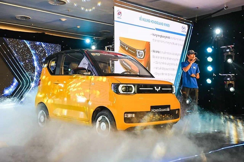 Wuling HongGuang MiniEV 2023 có 4 chỗ ngồi.