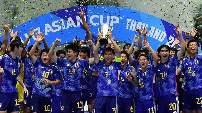 U17 Nhật Bản trở thành nhà vô địch U17 châu Á 2023