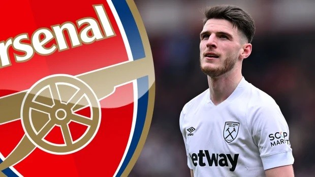 Arsenal đạt thỏa thuận mua Declan Rice với giá 100 triệu Bảng Arsenal đạt thỏa thuận mua Declan Rice với giá 100 triệu Bảng