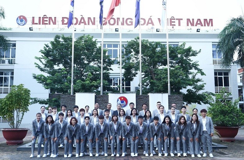 Những hình ảnh đội tuyển nữ Việt Nam