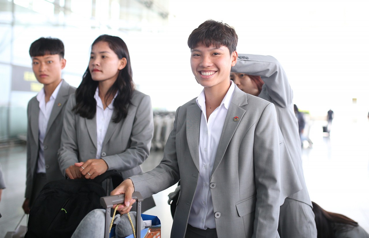 Những hình ảnh đội tuyển nữ Việt Nam