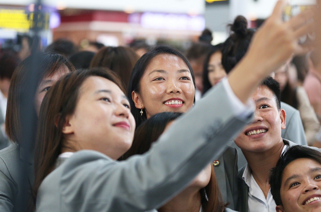 Những hình ảnh đội tuyển nữ Việt Nam