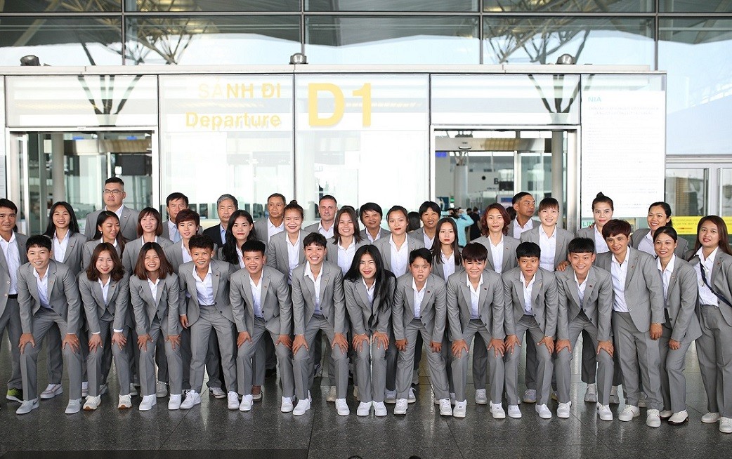 Những hình ảnh đội tuyển nữ Việt Nam