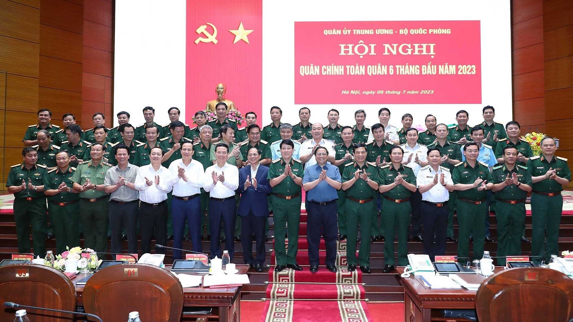 Thủ tướng Phạm Minh Chính dự Hội nghị Quân chính toàn quân