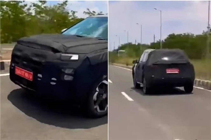 Hyundai Creta xuất hiện trên đường chạy thử tại Ấn Độ.