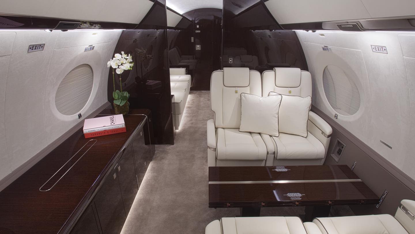 Nội thất sang trọng của chuyên cơ. Ảnh: Korean Air Nội thất sang trọng của chuyên cơ. Ảnh: Korean Air