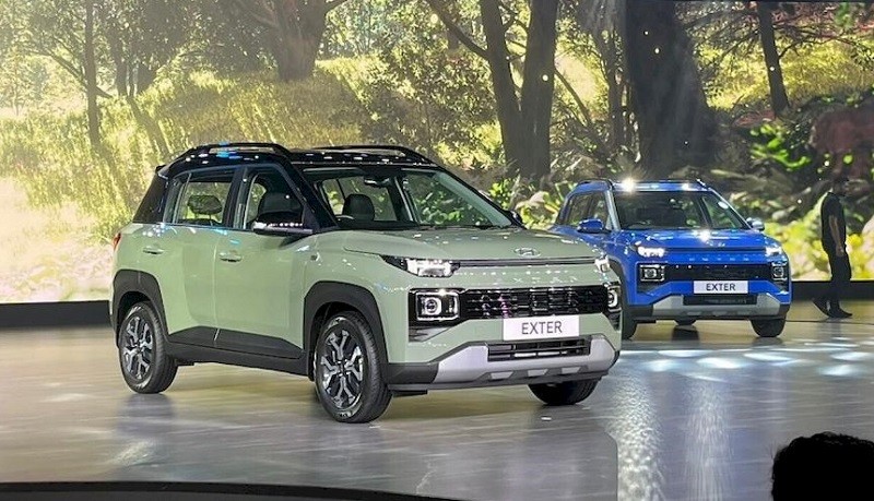 Hyundai Exter 2024 vừa ra mắt tại Ấn Độ là mẫu CUV cỡ A thứ hai của thương hiệu Hàn Quốc được ra đời.