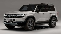 Lộ diện hình ảnh phác thảo Toyota Land Cruiser Prado thế hệ mới