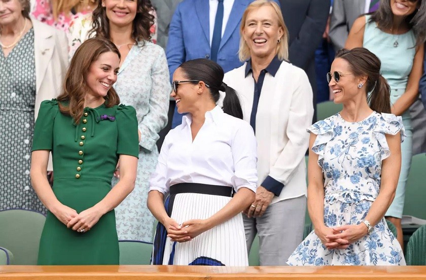 Cùng nhìn lại những bức ảnh của Vương phi xứ Wales xinh đẹp tại các kỳ Wimbledon gần đây