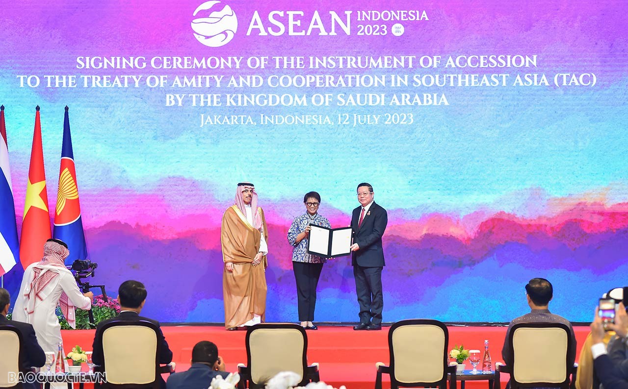 AMM-56: Khẳng định ASEAN là tâm điểm của các nỗ lực thúc đẩy hòa bình, ổn định và hợp tác ở khu vực AMM-56: Khẳng định ASEAN là tâm điểm của các nỗ lực thúc đẩy hòa bình, ổn định và hợp tác ở khu vực