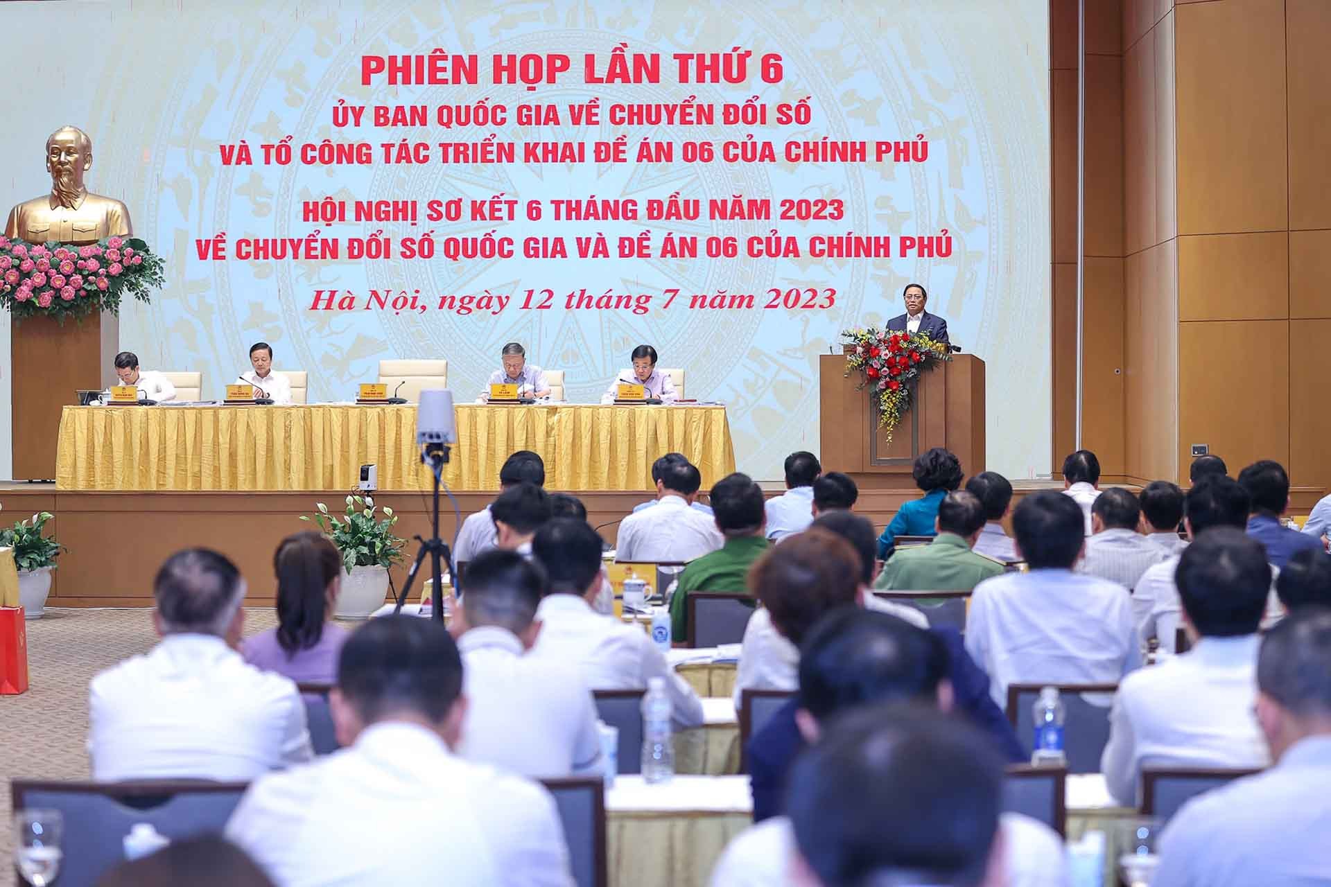 Toàn cảnh hội nghị. (Nguồn: VGP) Toàn cảnh hội nghị. (Nguồn: VGP)