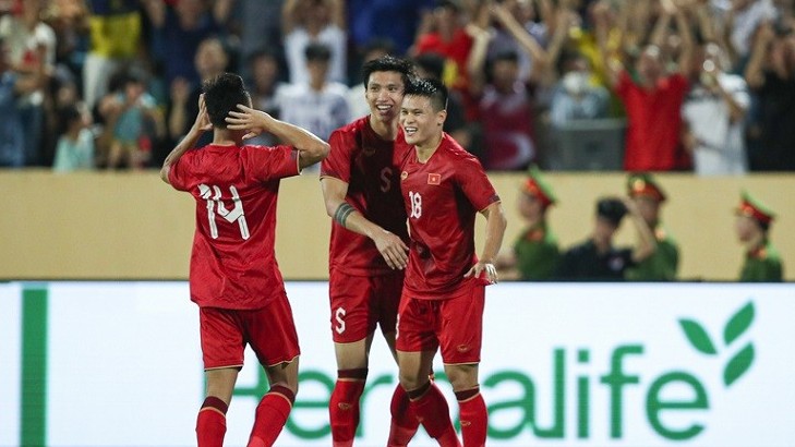 fifa days thang 9 doi tuyen viet nam thi dau giao huu voi doi tuyen palestine