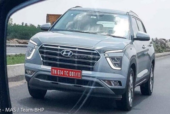 Hyundai Creta EV 2024 xuất hiện tại ở Ấn Độ.