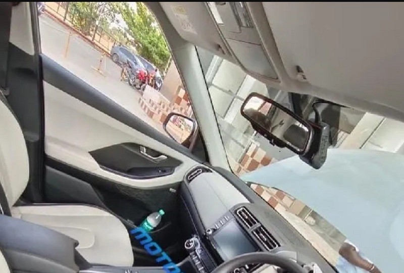 Nội thất của Hyundai Creta EV 2024.