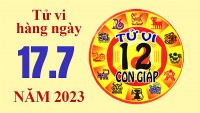 Tử vi hôm nay, xem tử vi 12 con giáp hôm nay ngày 17/7/2023: Tuổi Sửu sự nghiệp lên như diều gặp gió