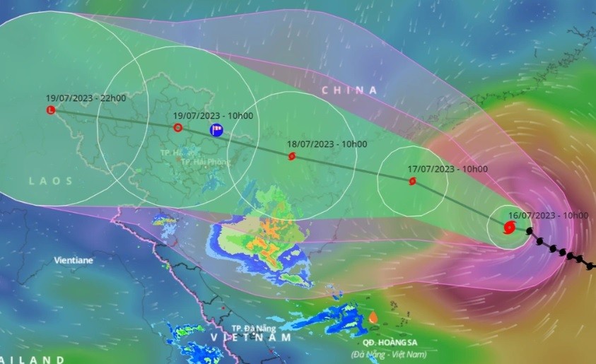 Miền Bắc chuẩn bị hứng cơn bão mạnh nhất trong vài năm, bắt đầu có mưa lớn từ 18/7 Miền Bắc chuẩn bị hứng cơn bão mạnh nhất trong vài năm, bắt đầu có mưa lớn từ 18/7