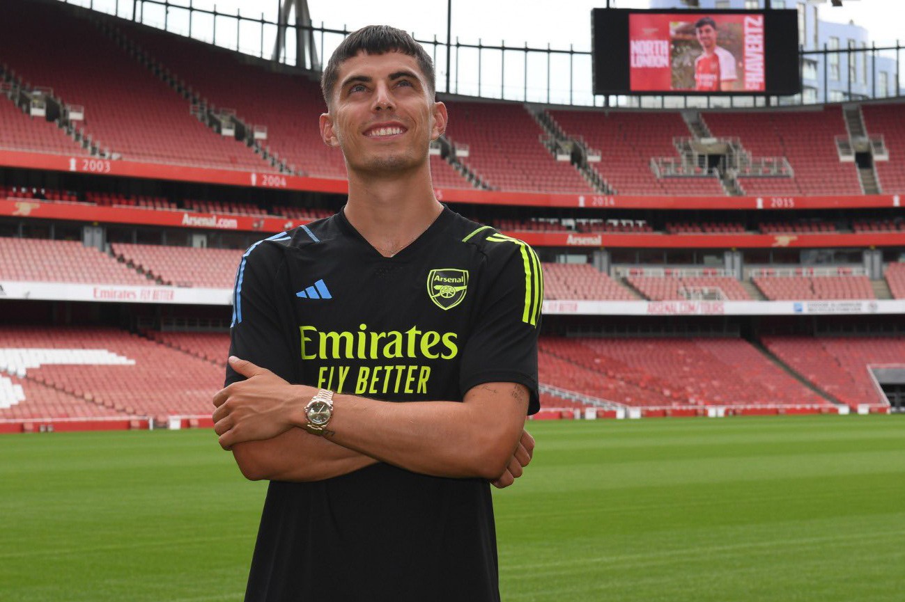 Kai Havertz nằm trong top 3 thương vụ lớn nhất lịch sử Arsenal. Kai Havertz nằm trong top 3 thương vụ lớn nhất lịch sử Arsenal.